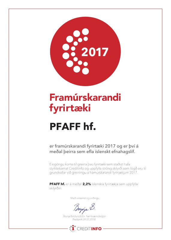Viðurkenning 2017